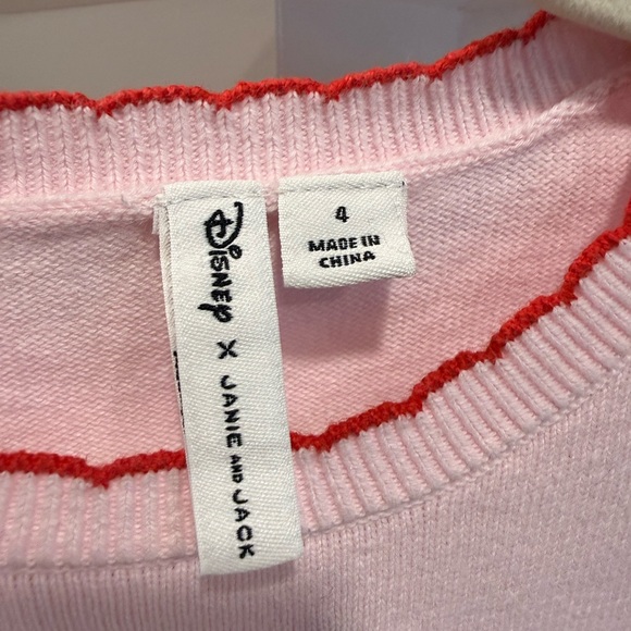 Janie and Jack x Disney Minnie Mouse Sweater, size 4T - Picture 5 of 6
